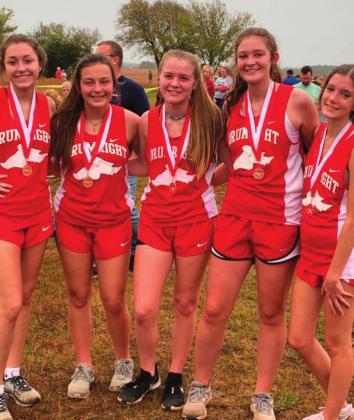 Drumright Lady Tornadoes Cross Country